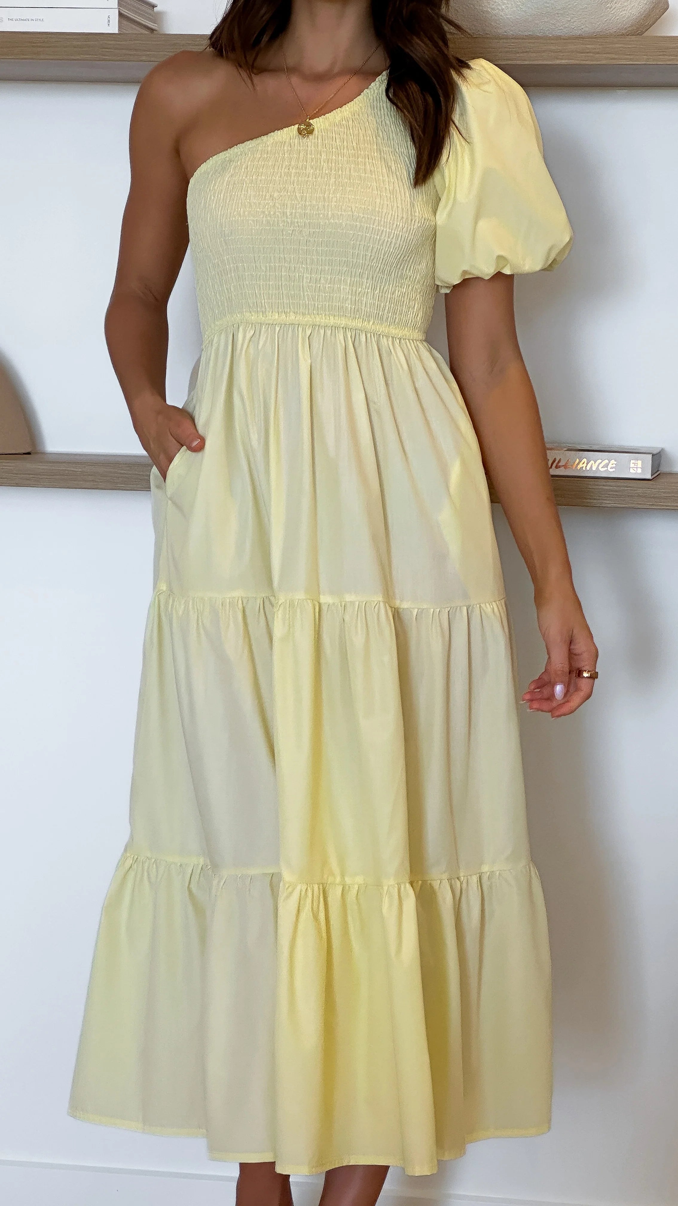 Frankie Maxi Dress Yellow