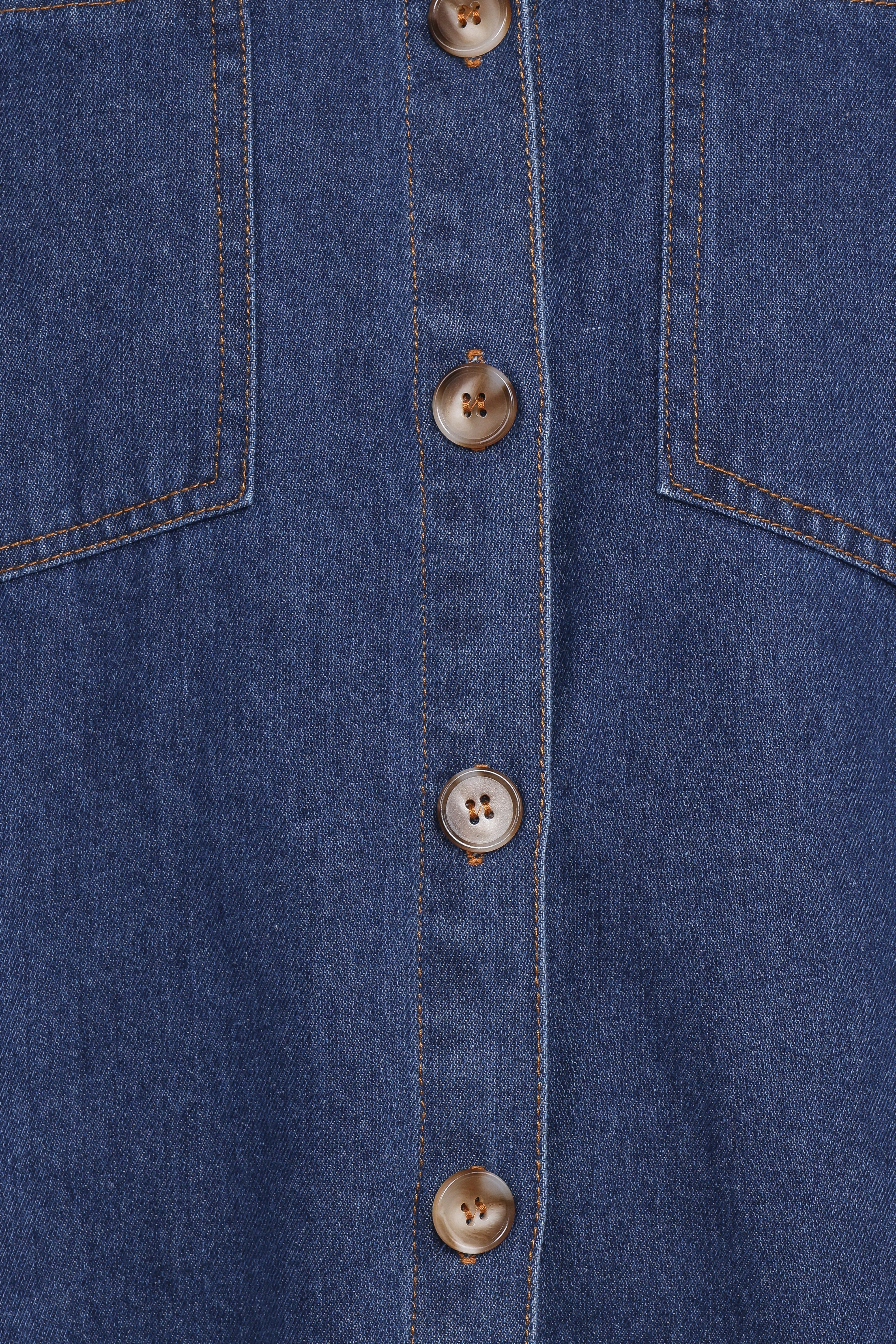 Anicia Denim Shirt Dark