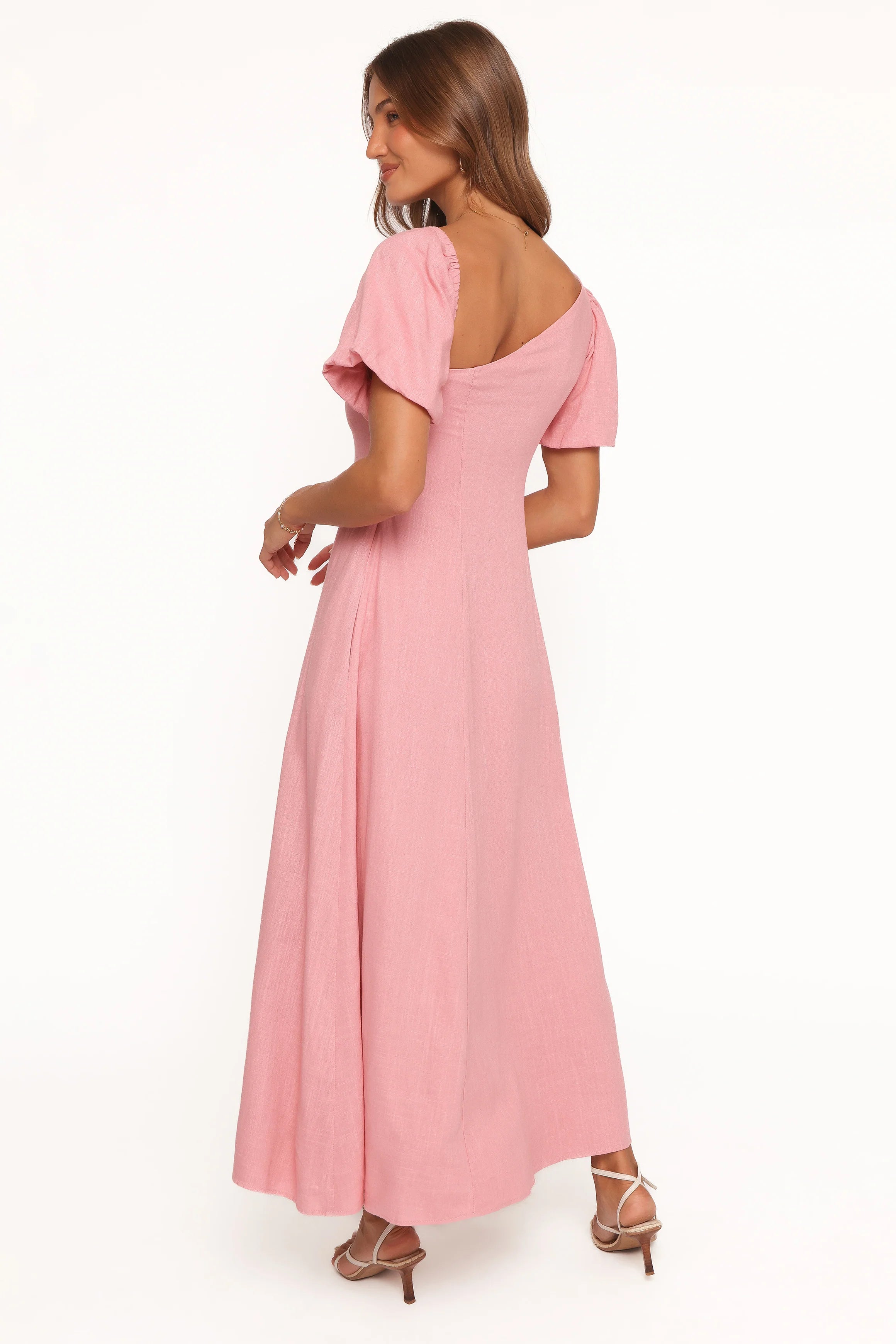 Franca Midi Dress Pink