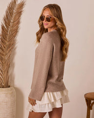 Zelina Crew Neck Sweater