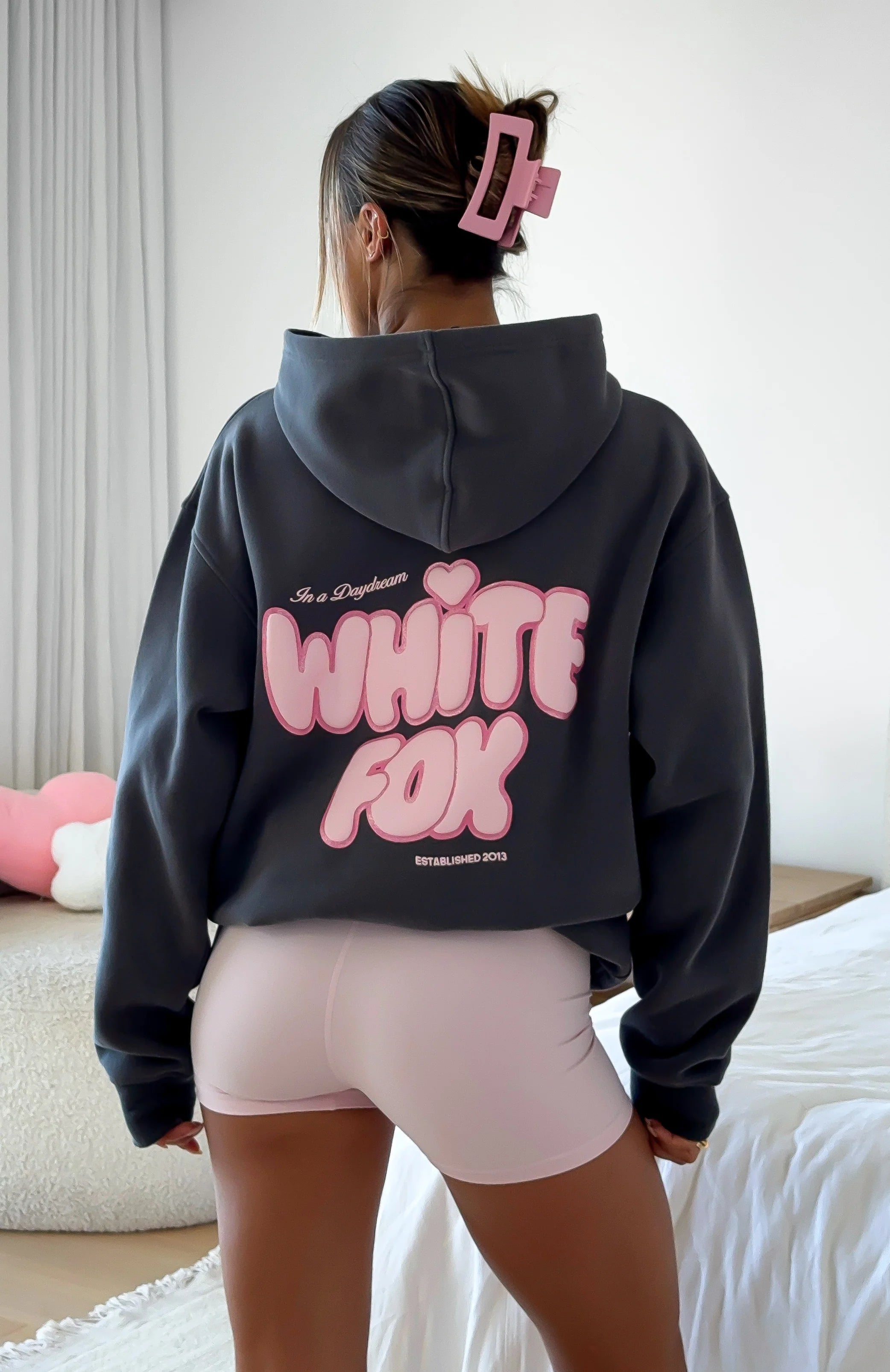 Daydreamers Angelina Oversized Hoodie Volcanic