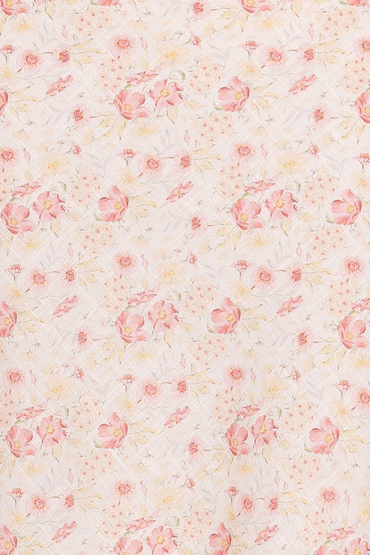 Giarda Maxi Skirt Peach Ditsy Floral