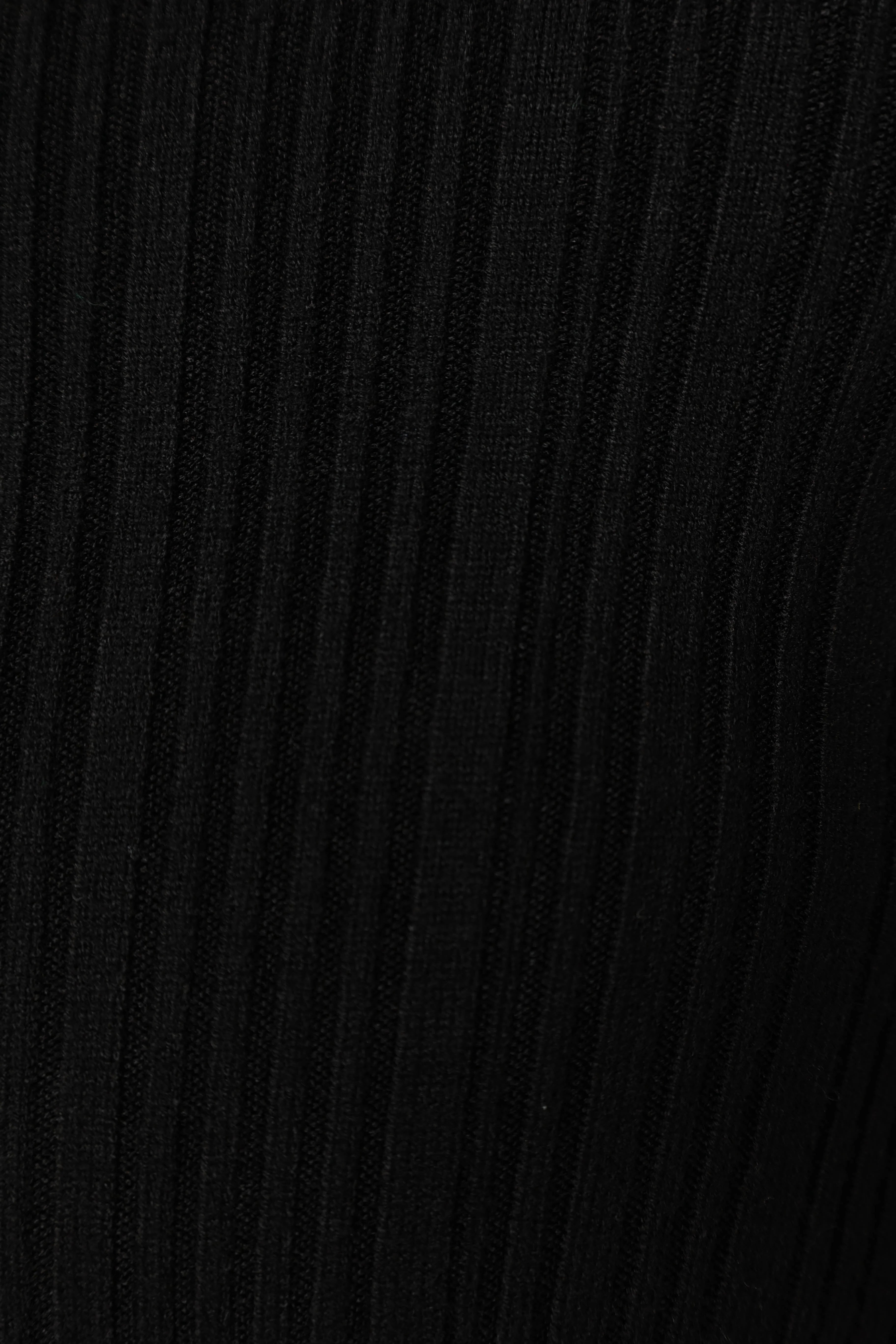 Ace Long Sleeve Knit Bodysuit Black