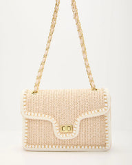 Jenie Straw Shoulder Bag