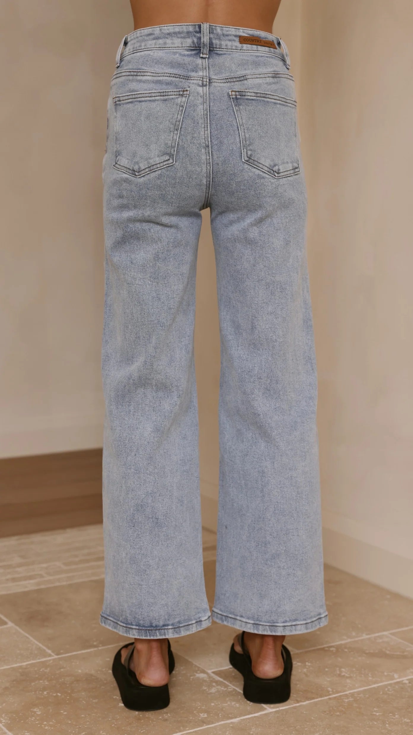 Vinnie Straight Leg Jeans Light Blue
