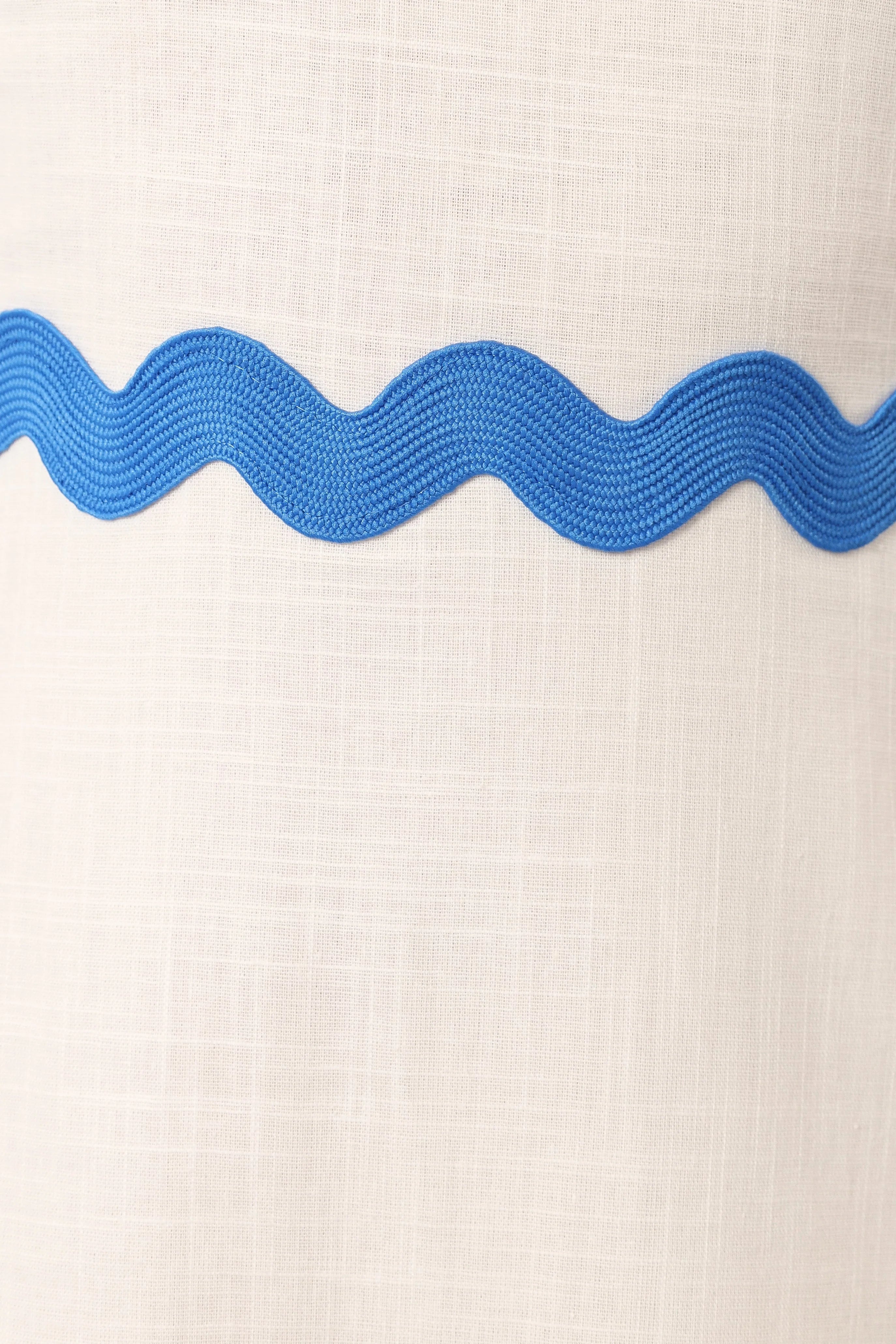 Nancy Maxi Dress Blue White