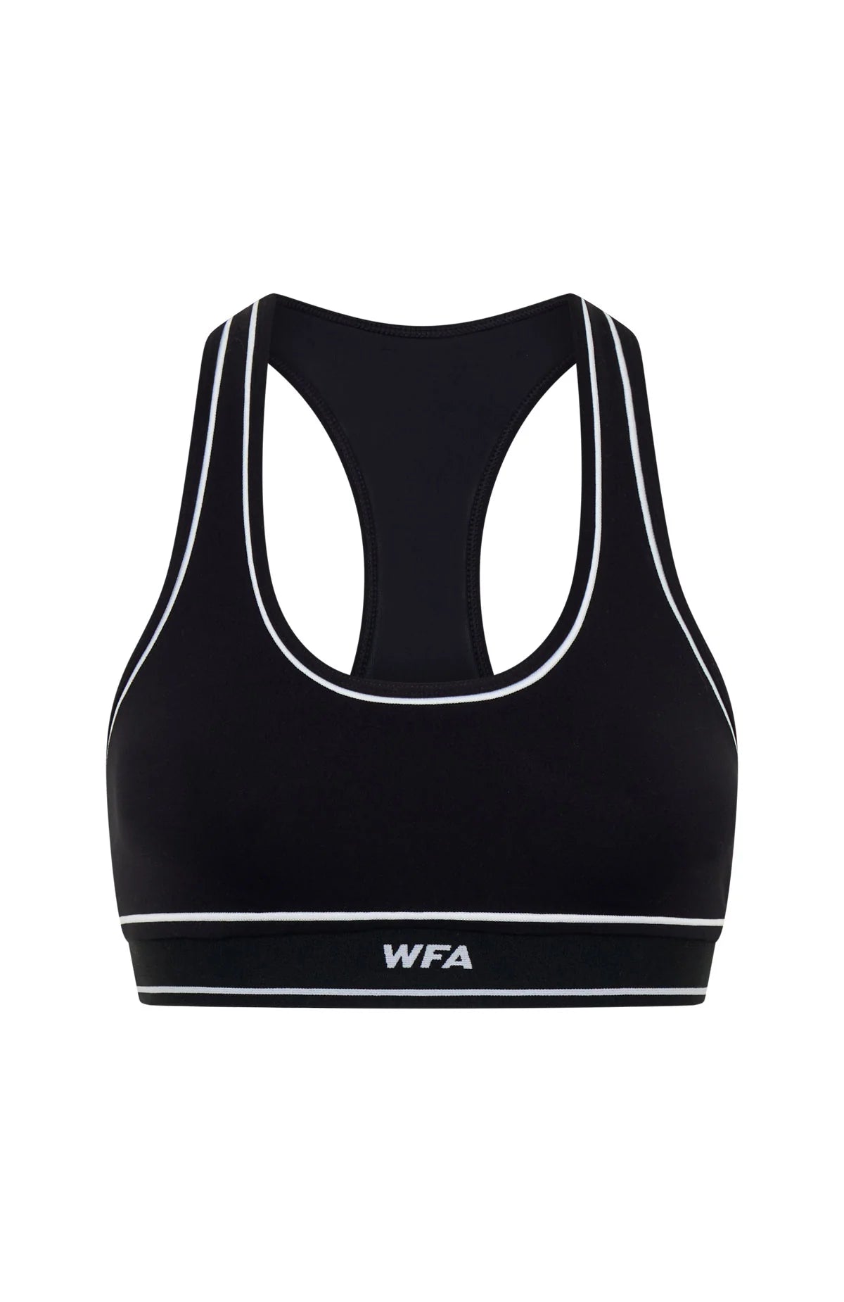 Regimen Sports Bra Black White