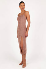 Diani Dress Banksia Brown