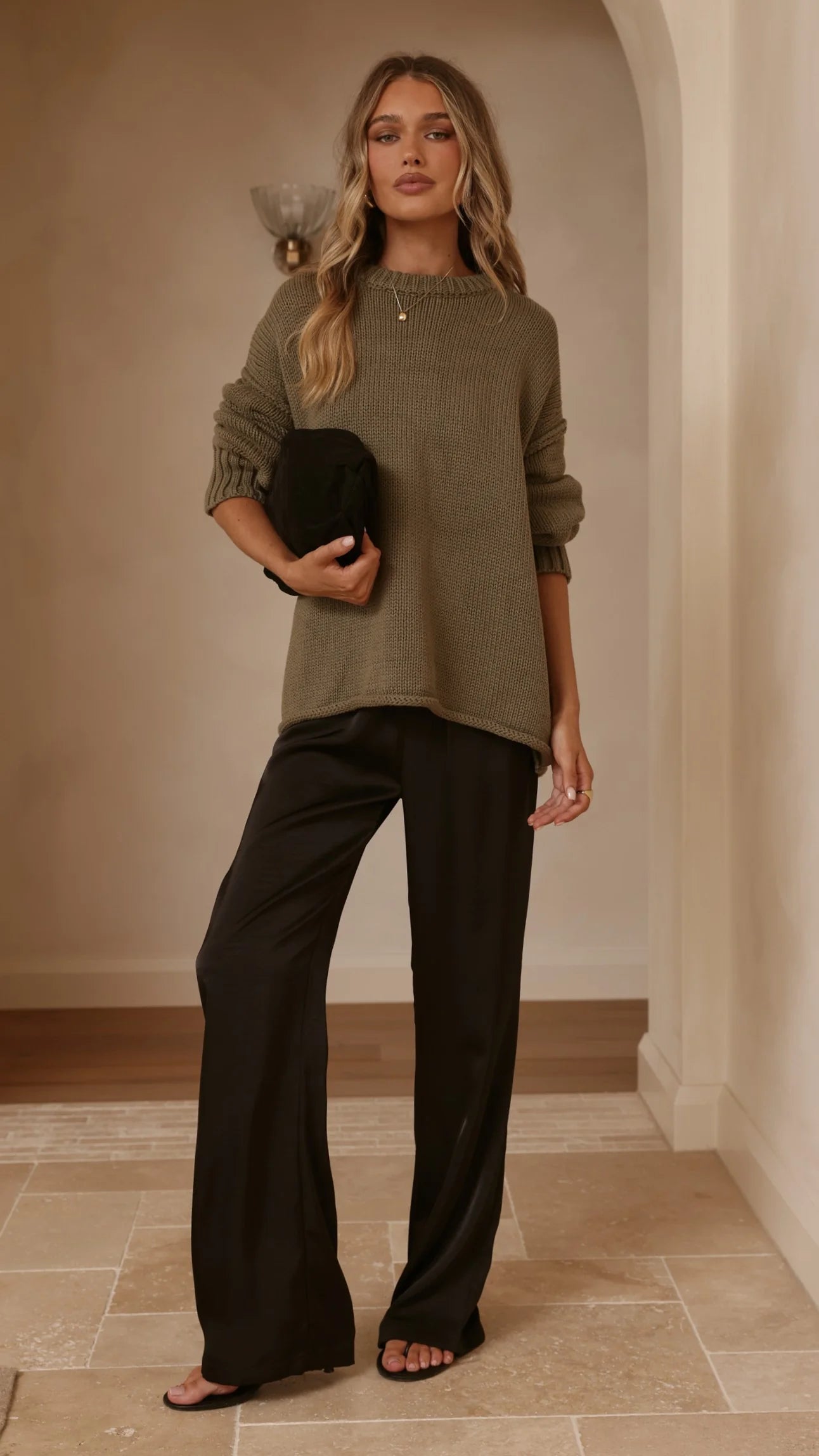 Jase Knit Khaki