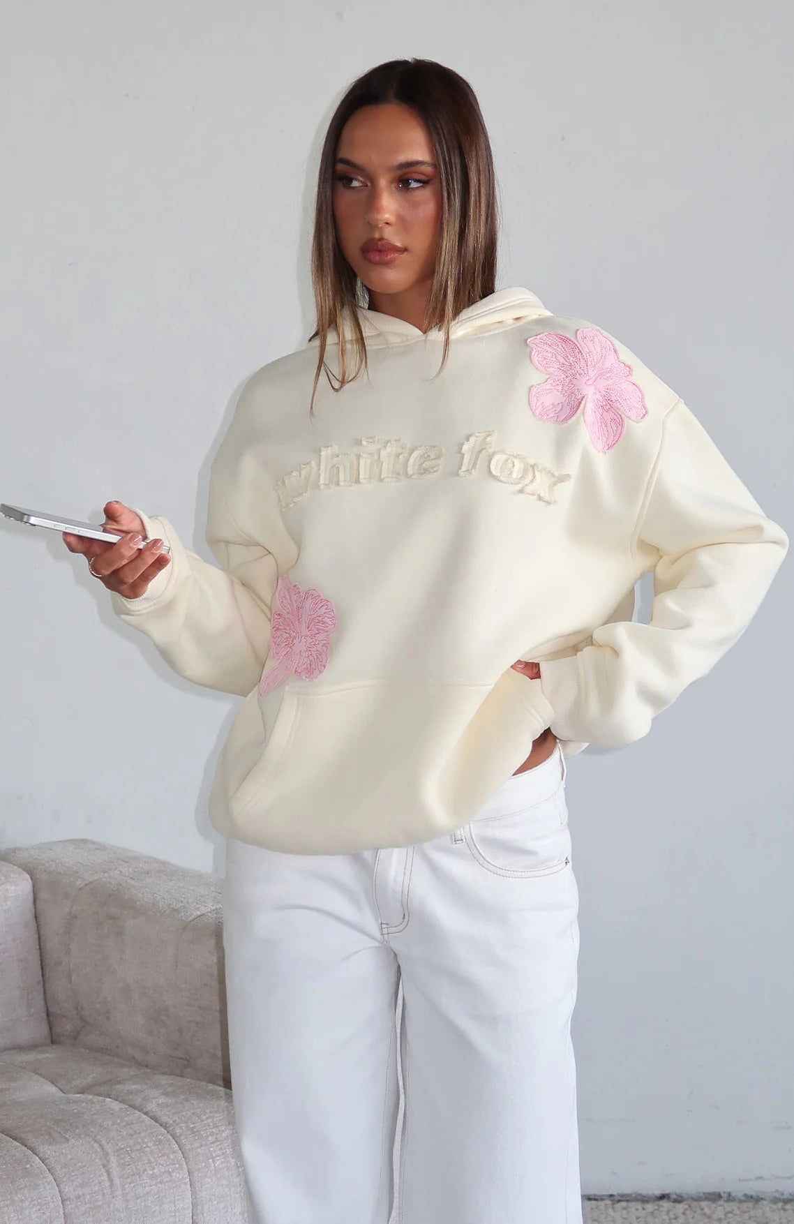 Sunkissed Bloom Oversized Hoodie Lemon