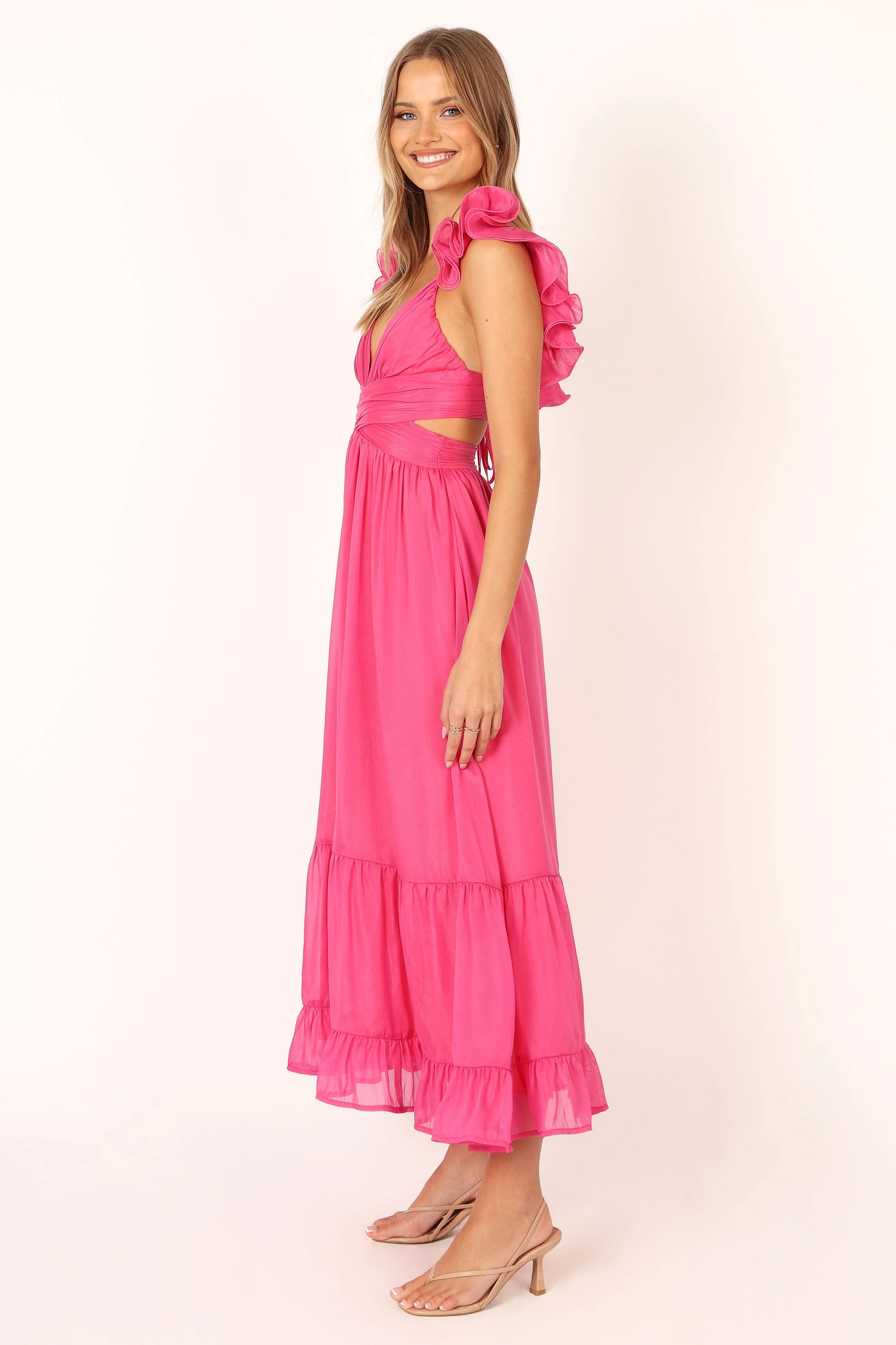 Bonito Midi Dress Berry